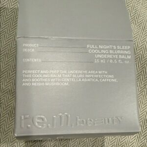 r.e.m. beauty Full Night's Sleep Cooling Blurring Undereye Balm - Light Lavender